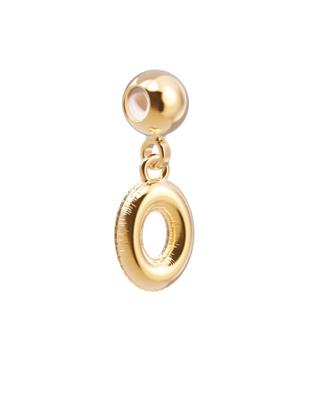 Chocli Altın Kaplama Kolye & Bileklik Charm (18 Ayar) // 0