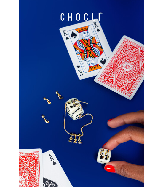 Chocli Altın Kaplama Kolye & Bileklik Charm (18 Ayar) // 1