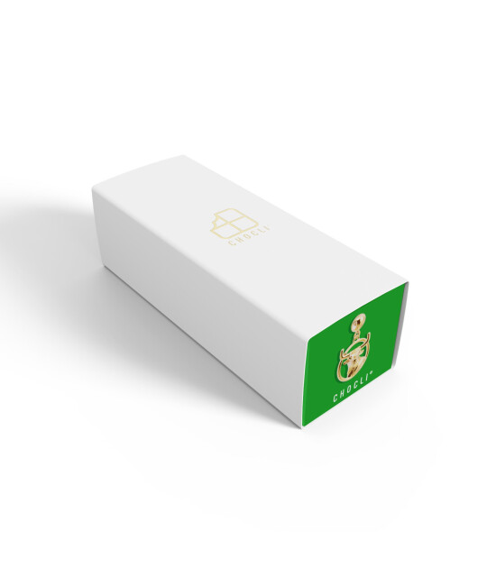 Chocli 18 Ayar Altın Kaplama Charm - Boğa Burcu