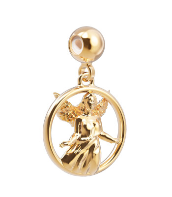 Chocli 18 Ayar Altın Kaplama Charm - Başak Burcu