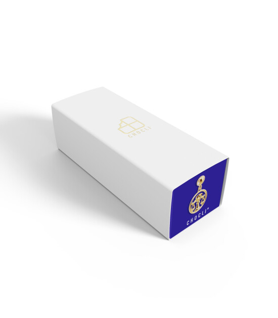 Chocli 18 Ayar Altın Kaplama Charm - Terazi Burcu