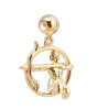Chocli 18 Ayar Altın Kaplama Charm - Yay Burcu