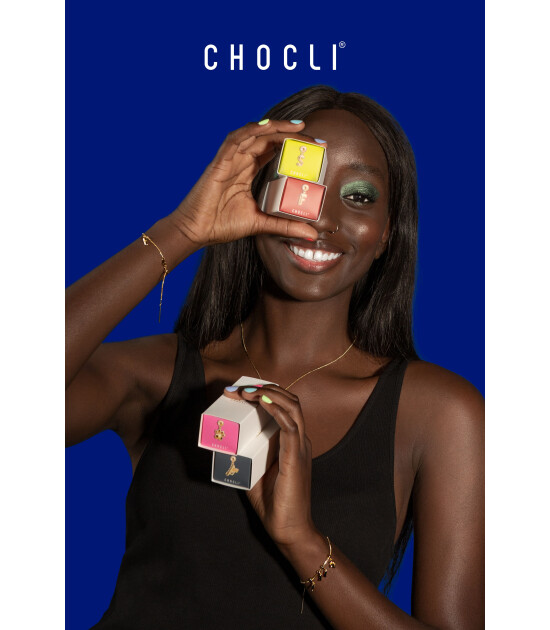 Chocli Altın Kaplama Kolye & Bileklik Charm (18 Ayar) // Tavşan