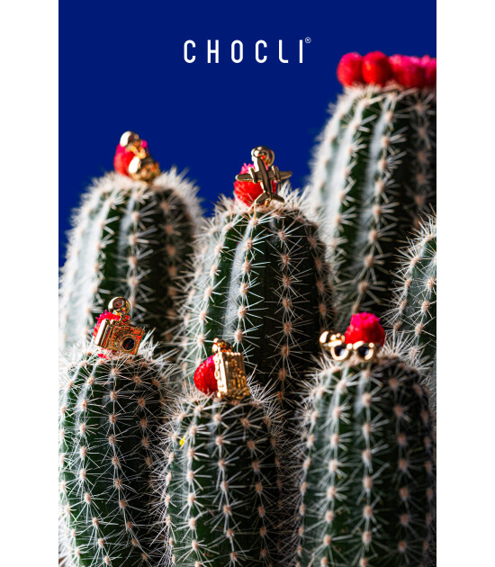 Chocli Altın Kaplama Kolye & Bileklik Charm (18 Ayar) // At