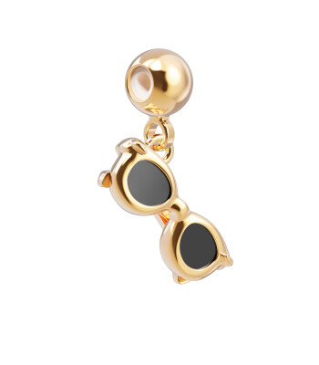 Chocli Altın Kaplama Kolye & Bileklik Charm (18 Ayar) // Güneş Gözlüğü