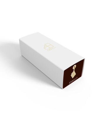 Chocli Altın Kaplama Kolye & Bileklik Charm (18 Ayar) // Çikolata