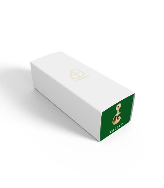 Chocli 18 Ayar Altın Kaplama Charm - Ay Yıldız