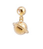 Chocli 18 Ayar Altın Kaplama Charm - Sat&uuml;rn