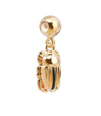 Chocli 18 Ayar Altın Kaplama Charm - Scarabee