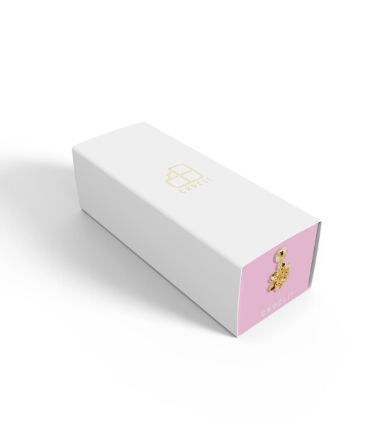 Chocli 18 Ayar Altın Kaplama Charm -  Cherry Blossom