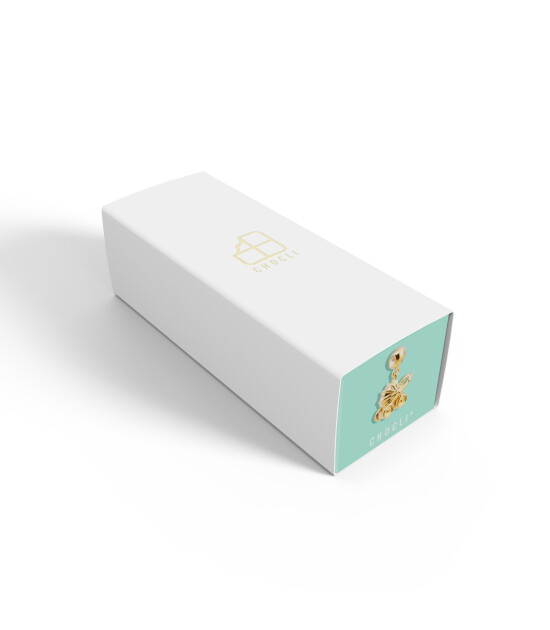 Chocli 18 Ayar Altın Kaplama Charm -  Bebek arabası