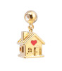Chocli 18 Ayar Altın Kaplama Charm - Ev