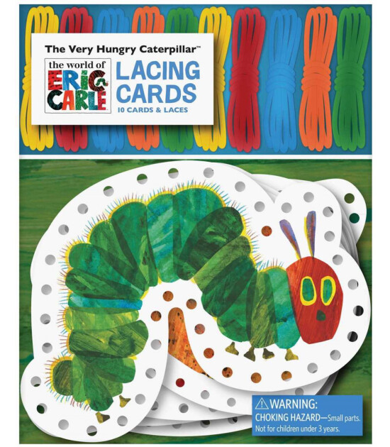 Chronicle Books The World of Eric Carle(TM) The Very Hungry Caterpillar(TM) Lacing Cards
