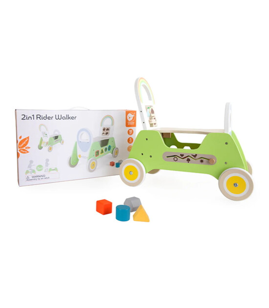 Classic World Ahşap Y&uuml;r&uuml;me Arkadaşı // G&ouml;kkuşağı