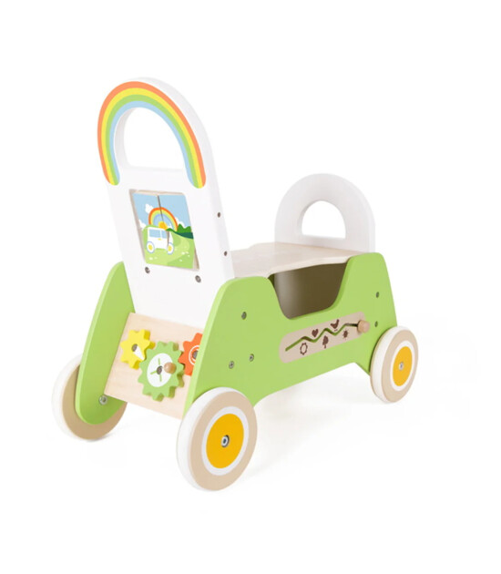 Classic World Ahşap Y&uuml;r&uuml;me Arkadaşı // G&ouml;kkuşağı