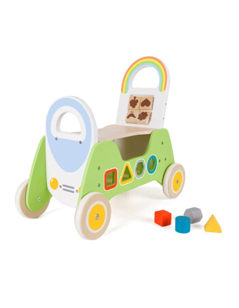 Classic World Ahşap Y&uuml;r&uuml;me Arkadaşı // G&ouml;kkuşağı