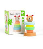 Classic World Ahşap Dizme Oyuncağı // Bear Tower