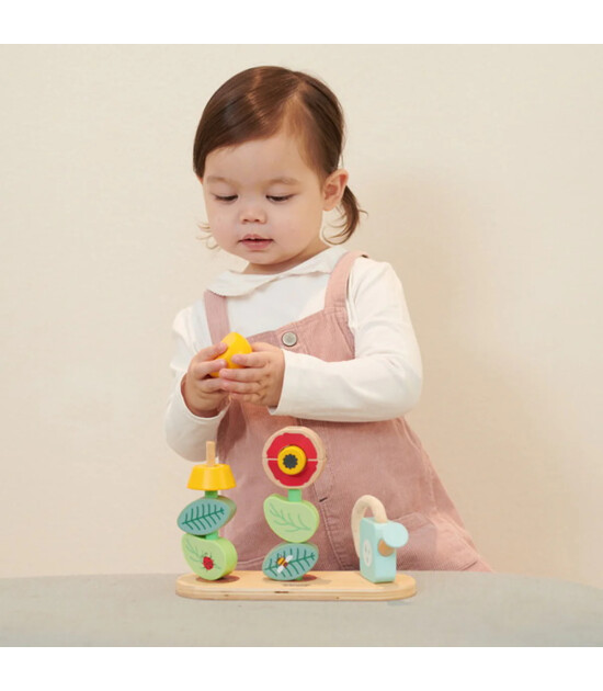 Classic World Ahşap Dizme Oyunu // Flower Garden