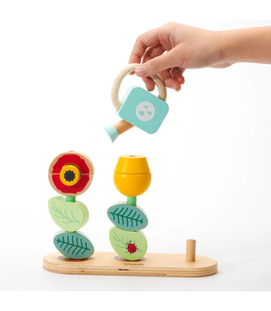 Classic World Ahşap Dizme Oyunu // Flower Garden