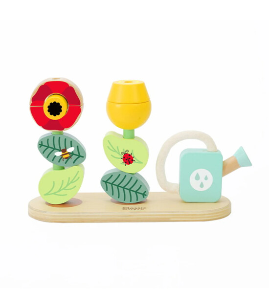 Classic World Ahşap Dizme Oyunu // Flower Garden