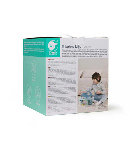 Classic World Ahşap  Aktivite Oyuncağı - Deniz Yaşamı