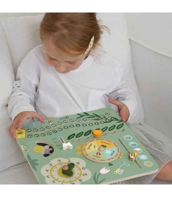 Classic World Ahşap Vintage Takvim