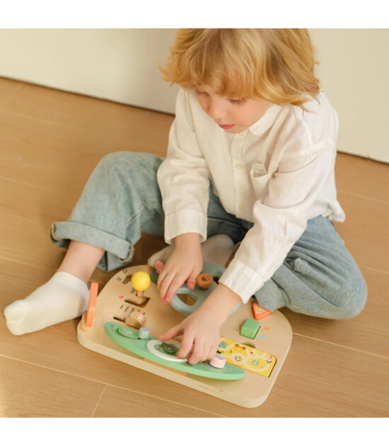 Classic World &Ccedil;ok Fonksiyonlu Ahşap Aktivite Tahtası