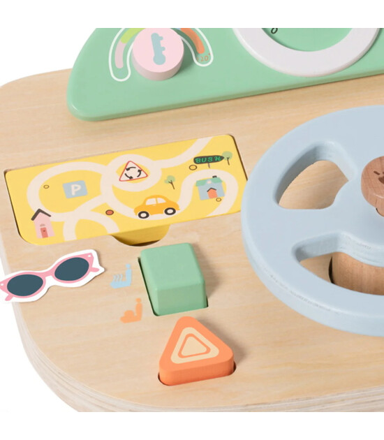 Classic World &Ccedil;ok Fonksiyonlu Ahşap Aktivite Tahtası