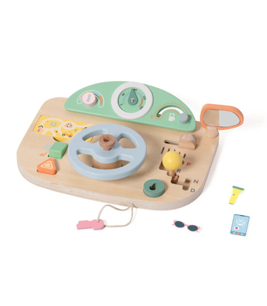 Classic World &Ccedil;ok Fonksiyonlu Ahşap Aktivite Tahtası