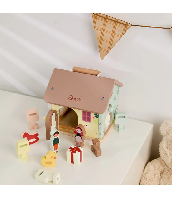 Classic World Kilitli Ahşap Ev