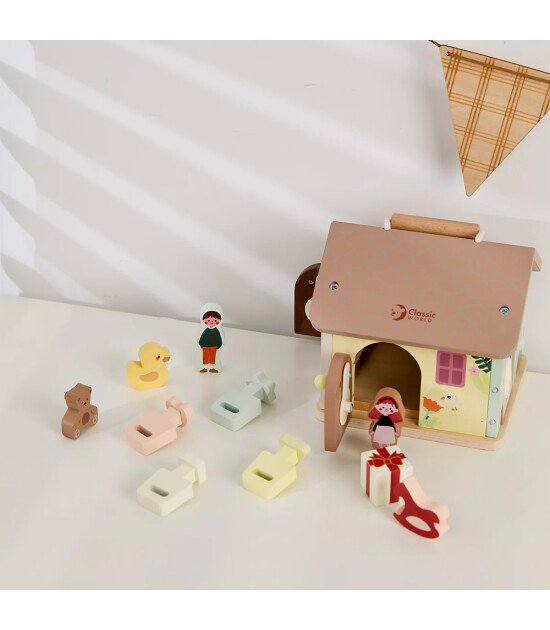 Classic World Kilitli Ahşap Ev