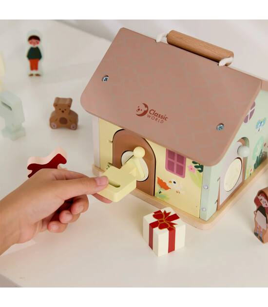 Classic World Kilitli Ahşap Ev