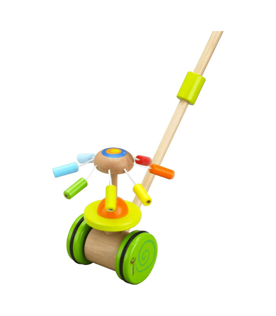 Classic World Ahşap İttirme G&ouml;kkuşağı Pervane