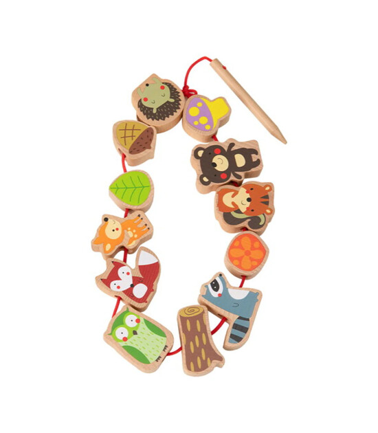 Classic World Ahşap Boncuk Dizme Oyunu // Forest