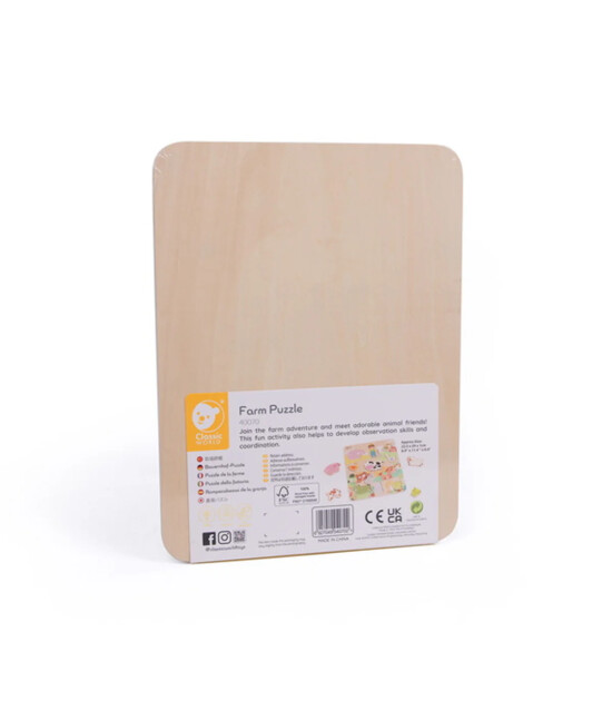 Classic World Ahşap Farm Yapbozu