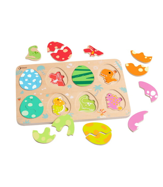 Classic World Ahşap Dinozor Yapbozu