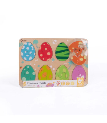 Classic World Ahşap Dinozor Yapbozu