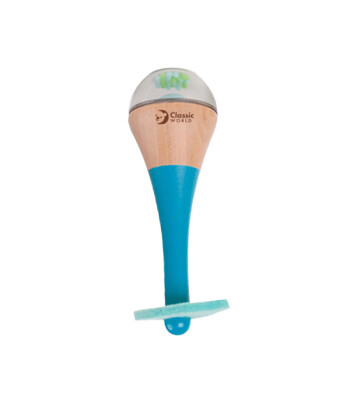 Classic World Ahşap Marakas // Mavi