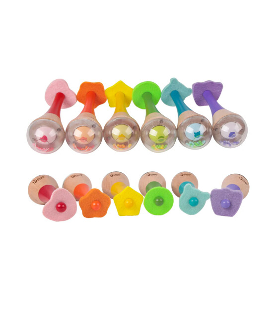 Classic World Ahşap Marakas // Yeşil