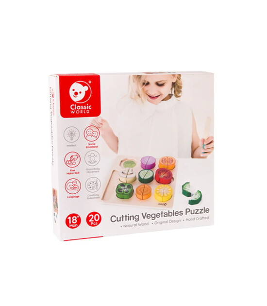 Classic World Sebze Kesme Yapbozu