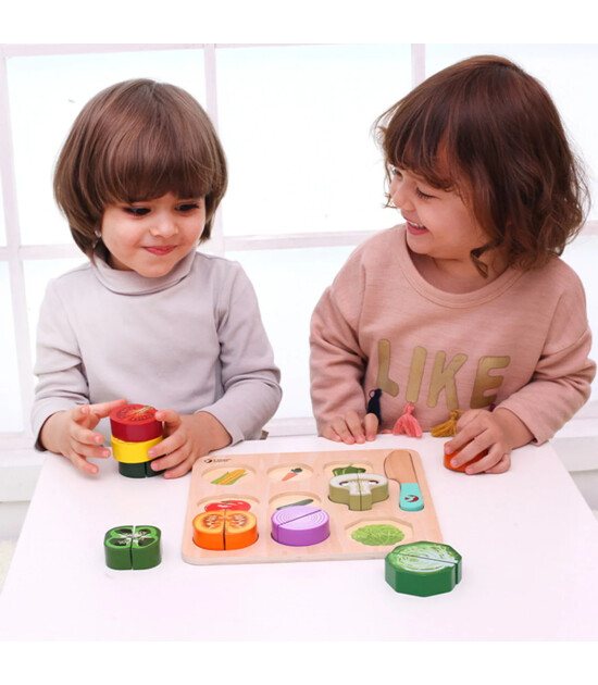 Classic World Sebze Kesme Yapbozu