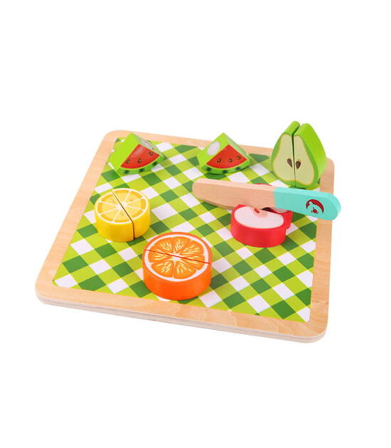 Classic World Ahşap Meyve Kesme Yapbozu