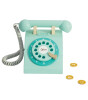 Classic World Ahşap Oyuncak Telefon