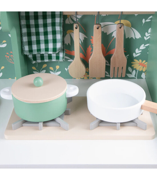 Classic World Ahşap Vintage Mutfak