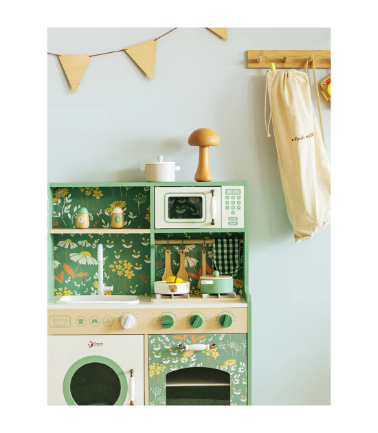 Classic World Ahşap Vintage Mutfak