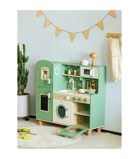 Classic World Ahşap Vintage Mutfak