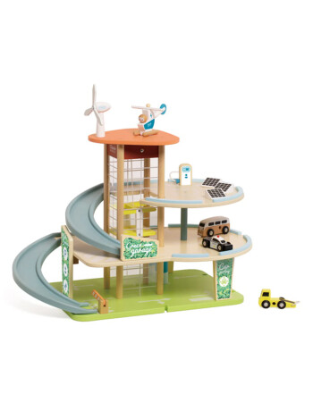 Classic World Ahşap Yeşil Garaj