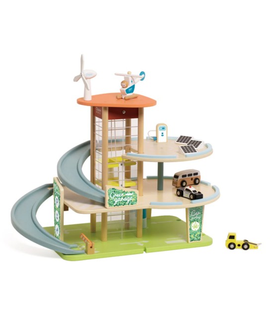 Classic World Ahşap Yeşil Garaj