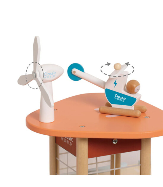 Classic World Ahşap Yeşil Garaj