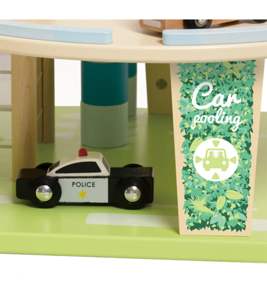 Classic World Ahşap Yeşil Garaj